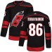 Men Adidas Carolina Hurricanes #86 Teuvo Teravainen Premier Black Alternate NHL Jersey