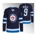 Men Winnipeg Jets #9 Alex Iafallo Navy Stitched Jersey