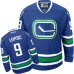 Men Reebok Vancouver Canucks #9 Brendan Leipsic Premier Royal Blue Third NHL Jersey