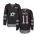 Men Adidas Dallas Stars #11 Martin Hanzal Authentic Black 1917-2017 100th Anniversary NHL Jersey