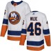 Men Adidas New York Islanders #46 Bode Wilde Authentic White Away NHL Jersey