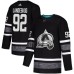 Men Adidas Colorado Avalanche #92 Gabriel Landeskog Black 2019 All-Star Game Parley Authentic Stitched NHL Jersey