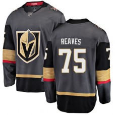 Men Vegas Golden Knights #75 Ryan Reaves Authentic Black Home Fanatics Branded Breakaway NHL Jersey