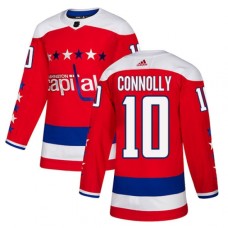 Men Adidas Washington Capitals #10 Brett Connolly Authentic Red Alternate NHL Jersey