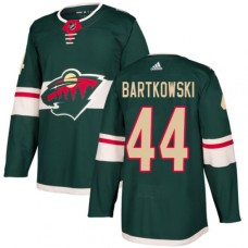 Men Adidas Minnesota Wild #44 Matt Bartkowski Premier Green Home NHL Jersey