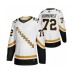 Men Pittsburgh Penguins #72 Patric Hornqvist White 2020-21 Reverse Retro Alternate Hockey Stitched Jersey