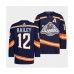 Men New York Islanders #12 Josh Bailey 2022 Navy Reverse Retro 2.0 Stitched Jersey