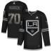 Men Adidas Los Angeles Kings #70 Tanner Pearson Black Authentic Classic Stitched NHL Jersey