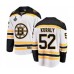 Men Boston Bruins #52 Sean Kuraly Authentic White Away Fanatics Branded Breakaway 2019 Stanley Cup Final Bound Hockey Jersey