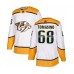 Men Nashville Predators #68 Philip Tomasino Authentic White Away Hockey Stitched Jersey