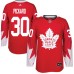 Men Adidas Toronto Maple Leafs #30 Calvin Pickard Authentic Red Alternate NHL Jersey