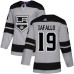 Men Adidas Los Angeles Kings #19 Alex Iafallo Premier Gray Alternate NHL Jersey