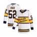 Men Nashville Predators #52 Matt Irwin Authentic White 2020 Winter Classic Hockey Stitched Jersey