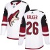 Men Adidas Arizona Coyotes #26 Marcus Kruger Authentic White Away NHL Jersey