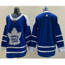 Men Toronto Maple Leafs Blank Blue 2022 Reverse Retro Stitched Jersey