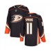 Men Anaheim Ducks #11 Daniel Sprong Authentic Black Home Hockey Stitched Jersey