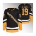 Men Pittsburgh Penguins #19 Reilly Smith Black Stitched Jersey