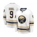 Men Buffalo Sabres #9 Jack Eichel Fanatics Branded White 50th Season Breakaway Hockey Stitched Jersey