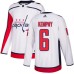 Men Adidas Washington Capitals #6 Michal Kempny Authentic White Away NHL Jersey