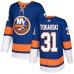 Men Adidas New York Islanders #31 Dustin Tokarski Premier Royal Blue Home NHL Jersey