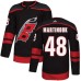 Men Adidas Carolina Hurricanes #48 Jordan Martinook Premier Black Alternate NHL Jersey