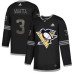 Men Adidas Pittsburgh Penguins #3 Olli Maatta Black Authentic Classic Stitched NHL Jersey