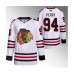 Men Chicago Blackhawks #94 Corey Perry White Stitched Hockey Jersey