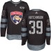 Men Adidas Florida Panthers #39 Michael Hutchinson Authentic Black 1917-2017 100th Anniversary NHL Jersey