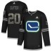 Men Adidas Vancouver Canucks #20 Brandon Sutter Black 1 Authentic Classic Stitched NHL Jerseyy