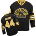 Men Reebok Boston Bruins #44 Nick Holden Authentic Black Third NHL Jersey