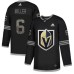 Men Adidas Vegas Golden Knights #6 Colin Miller Black Authentic Classic Stitched NHL Jersey