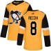 Men Adidas Pittsburgh Penguins #8 Mark Recchi Premier Gold Alternate NHL Jersey