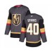 Men Vegas Golden Knights #40 Garret Sparks Authentic Gray Home Hockey Stitched Jersey