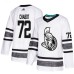 Men Adidas Ottawa Senators #72 Thomas Chabot White 2019 All-Star Game Parley Authentic Stitched NHL Jersey