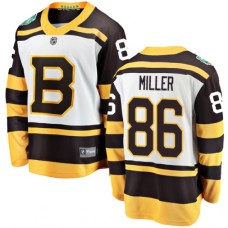 Men Boston Bruins #86 Kevan Miller White 2019 Winter Classic Fanatics Branded Breakaway NHL Jersey