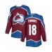 Men Adidas Colorado Avalanche #18 Conor Timmins Premier Burgundy Red Home NHL Jersey