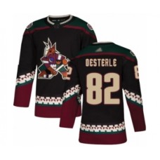 Men Arizona Coyotes #82 Jordan Oesterle Authentic Black Alternate Hockey Stitched Jersey