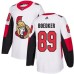 Men Adidas Ottawa Senators #89 Mikkel Boedker Authentic White Away NHL Jersey