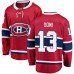 Men Montreal Canadiens #13 Max Domi Authentic Red Home Fanatics Branded Breakaway NHL Jersey