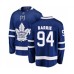 Men Toronto Maple Leafs #94 Tyson Barrie Authentic Royal Blue Home Fanatics Branded Breakaway Hockey Stitched Jersey