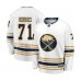 Men Buffalo Sabres #71 Evan Rodrigues Fanatics Branded White 50th Season Breakaway Hockey Stitched Jersey