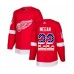 Men Adidas Detroit Red Wings #22 Wade Megan Authentic Red USA Flag Fashion NHL Jersey