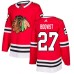 Men Adidas Chicago Blackhawks #27 Adam Boqvist Authentic Red Home NHL Jersey