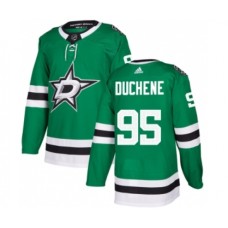 Men Dallas Stars #95 Matt Duchene Green Stitched Jersey