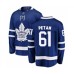 Men Toronto Maple Leafs #61 Nic Petan Authentic Royal Blue Home Fanatics Branded Breakaway Hockey Stitched Jersey