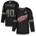 Men Adidas Detroit Red Wings #40 Henrik Zetterberg Black Authentic Classic Stitched NHL Jersey