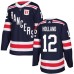 Men Adidas New York Rangers #12 Peter Holland Authentic Navy Blue 2018 Winter Classic NHL Jersey