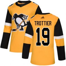 Men Adidas Pittsburgh Penguins #19 Bryan Trottier Premier Gold Alternate NHL Jersey