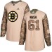 Men Adidas Boston Bruins #61 Rick Nash Authentic Camo Veterans Day Practice NHL Jersey