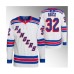 Men New York Rangers #32 Jonathan Quick White Stitched Jersey